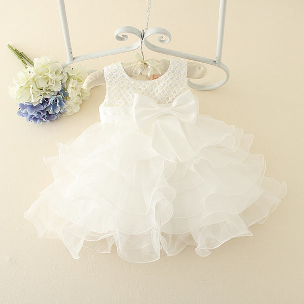 BABY GIRL’S HOT LACE FLOWER DRESS