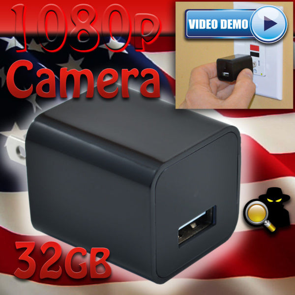 FULL HD 1080p USB CHARGER & SECURITY CAMERA